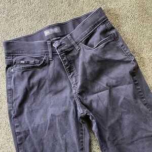 Lee mid rise bootcut jeans. Black